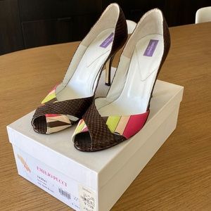 EMILIO PUCCI HEELS!